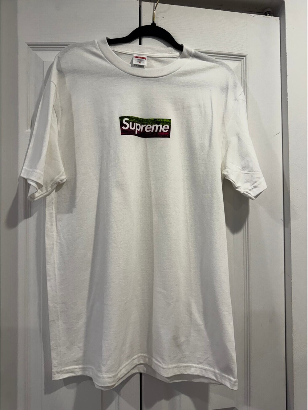 Supreme Emilio Pucci Box Logo Tee White — Size M